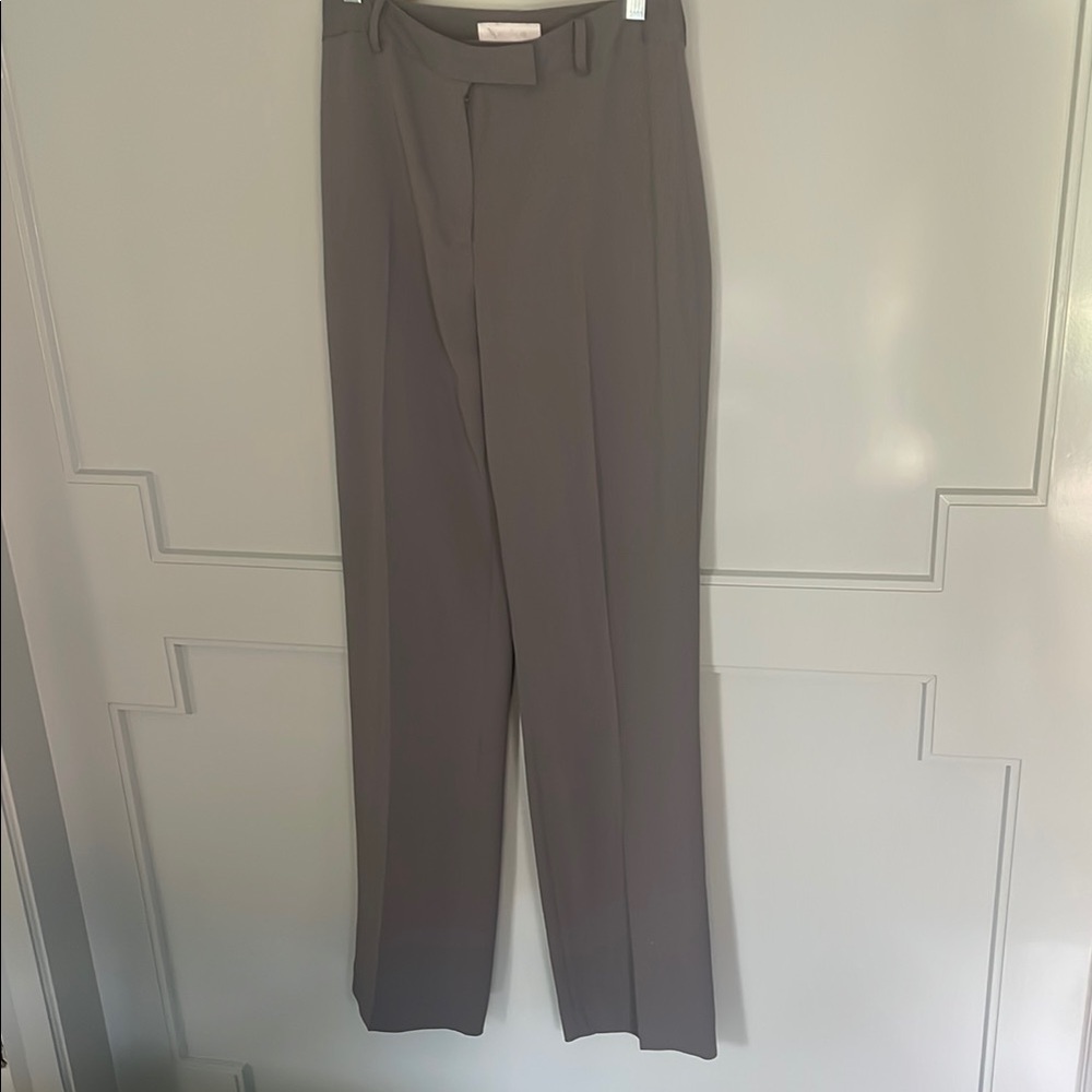 Votre Nom Gray Dress Pants Straight-Leg Formal
